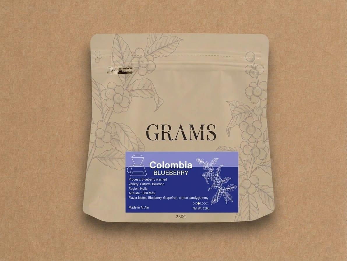 Colombia Blueberry 250g